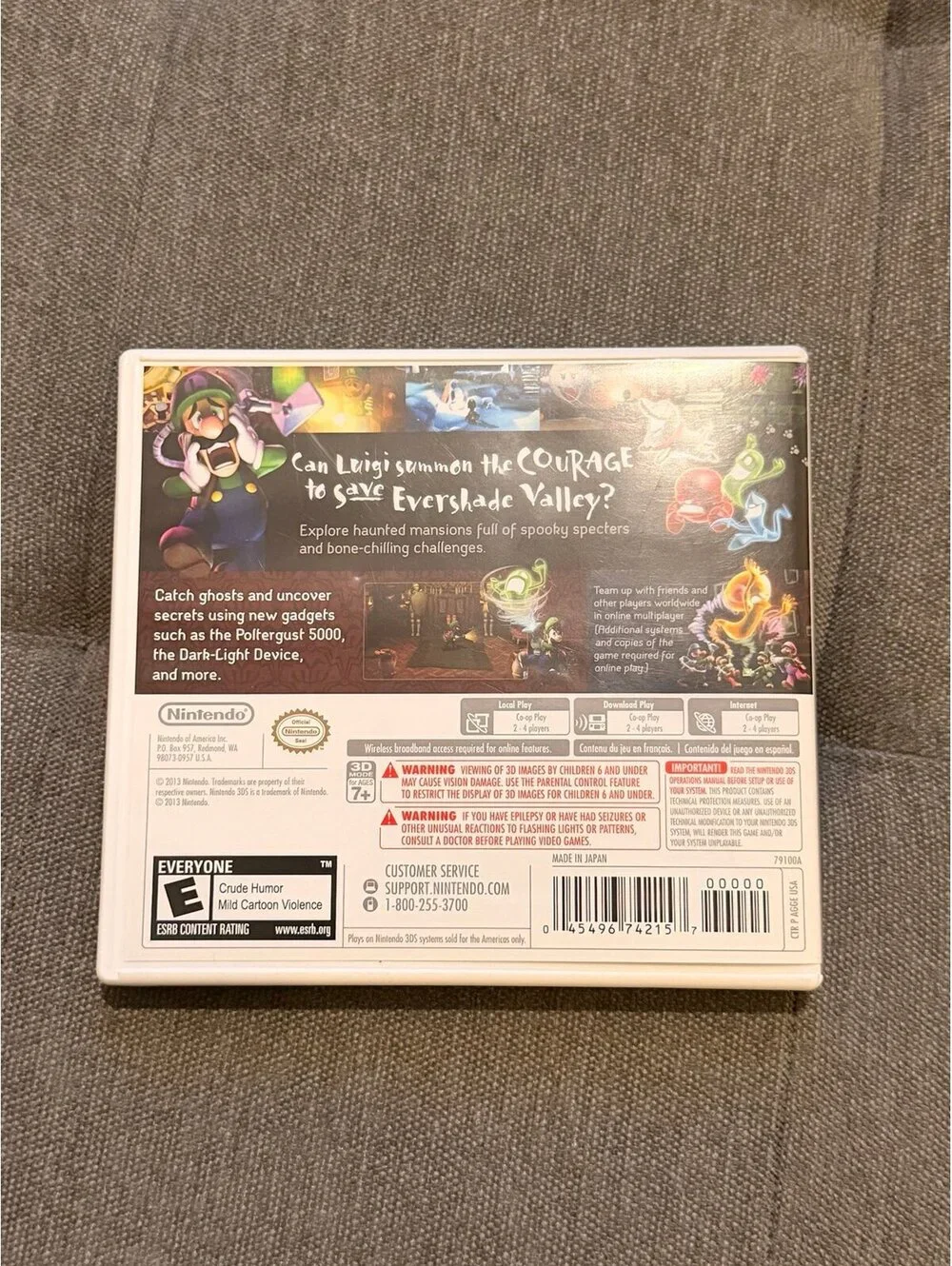 Luigi’s Mansion Dark Moon for Nintendo 3DS